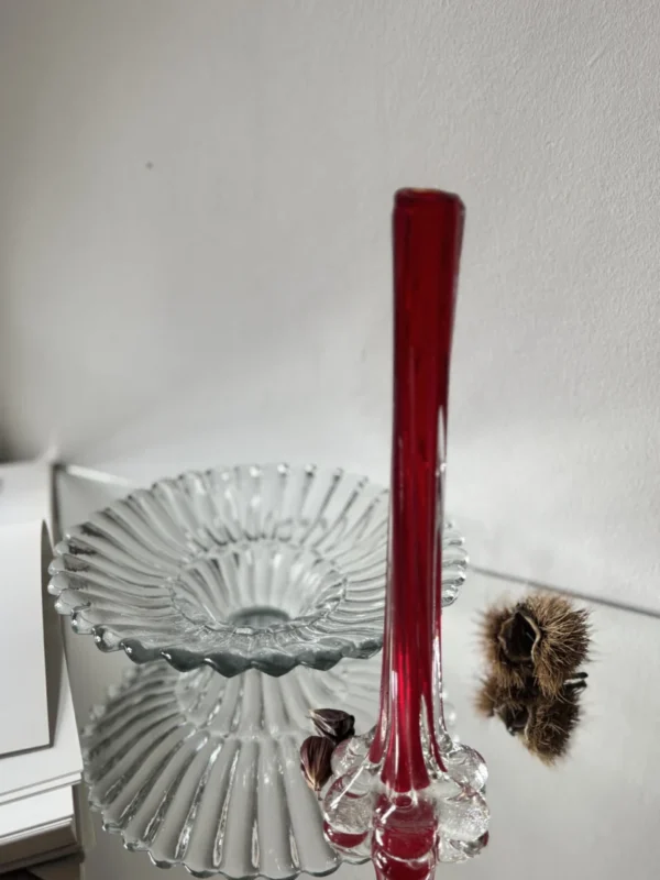 Zestaw ze szkła vintage „Płatki ze szkła"