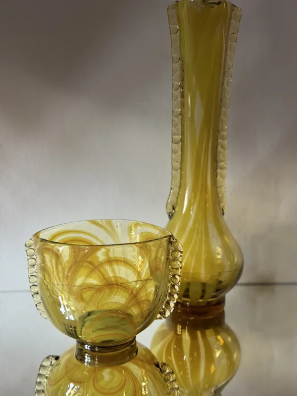 Wazony  PRL „Żółte półcienie”