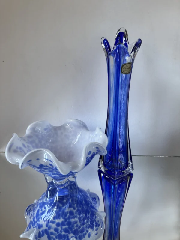 Szkło vintage  zestaw „Wielki błękit”