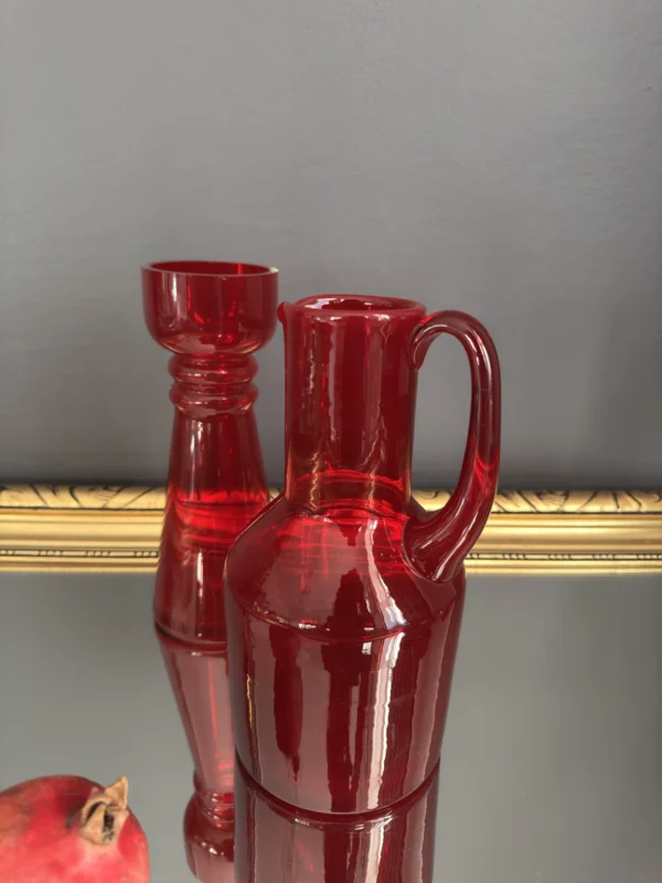 Rubinowy duet szkła Zbigniewa Horbowego "Emocje w szkle"