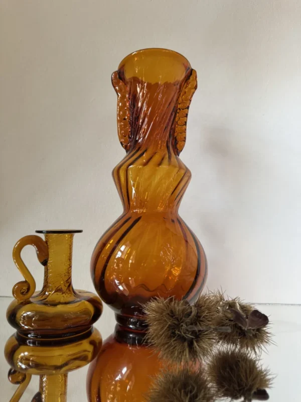 Zestaw szkła vintage  "Zakręcony żar"